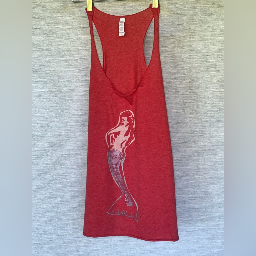Mermaid women’s racer back tank top